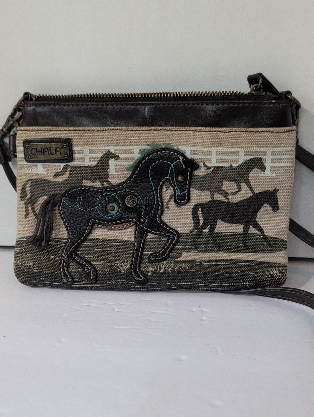 Chala Safari Collection Canvas Crossbody